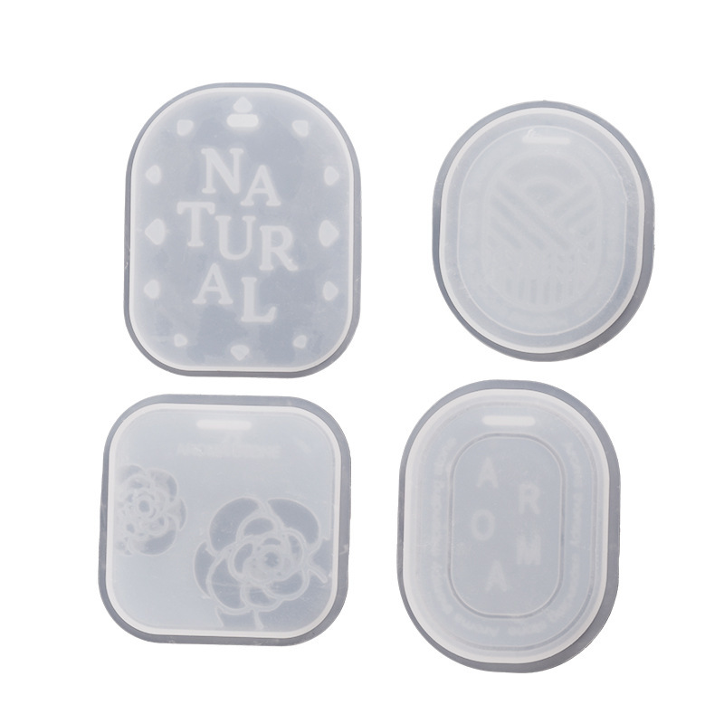 DIY Camellia Gypsum Hanging Silicone Mold Wardrobe Car Aromatherapy Wax Sheet AROMA Fragrance Stone Grinding Machine
