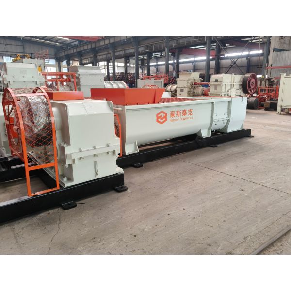 High-Efficiency Double Shaft Mixer For Automatic Brick Making Line - Enhanced Mixing, Improved Quality, Versatile Application