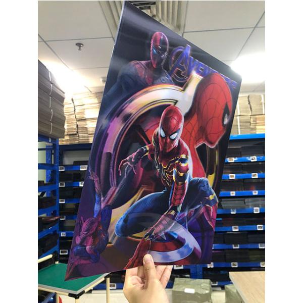 Eco Friendly 3D Lenticular Poster Wall Art Flip Marvel Comics The Avengers 12 X 16