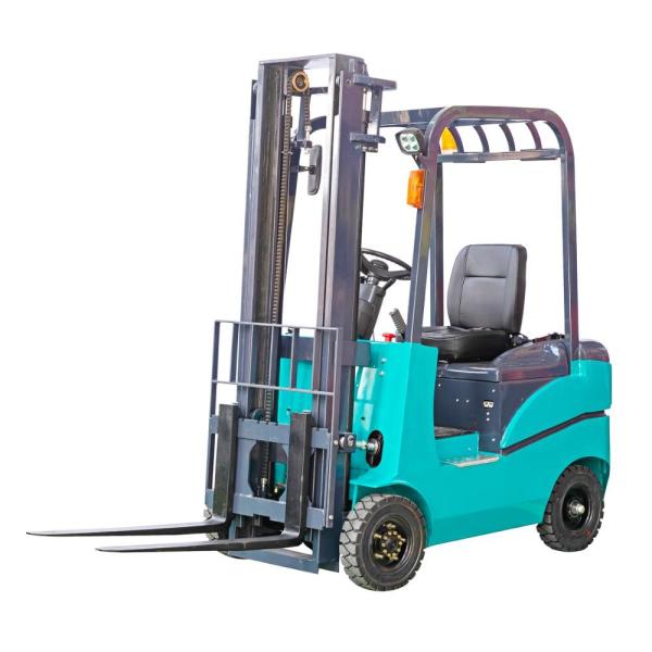 5.5KW engrossou o mastro de aço 5 Ton Electric Warehouse Forklift