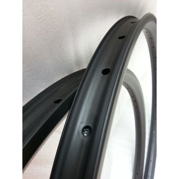 Rim 27.5inch Hookless 35MM Wide 25.5mm Depth ud matt full carbon MTB bicycle clincher RIMS for mountain bike