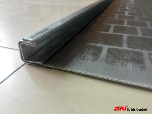 API RP 13C Conformed Hook Strip Flat Shaker Screen 100 Mesh 1000x1024mm