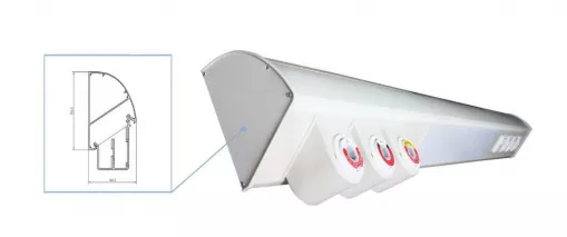 los paneles médicos pacientes ajustables de las unidades de la cabeza de la cama de los 6m para el hospital