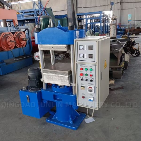 400×400 Hydraulic Rubber Moulding Machine / Automatic Flat Vulcanizer Machine 
