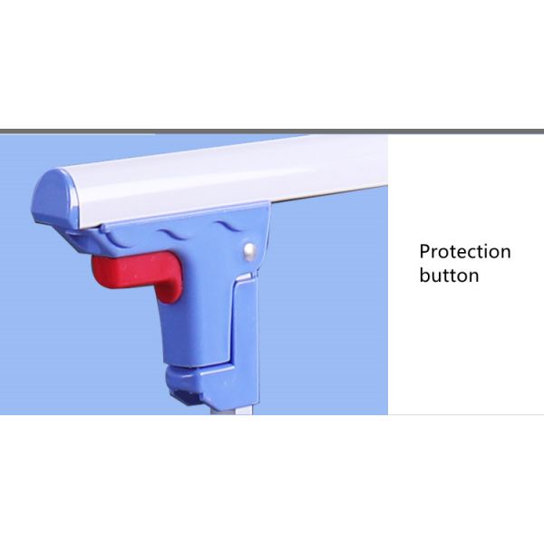 Double Crank Adjustable Hospital Bed Multifunctional Hospital Manual Nursing Beds