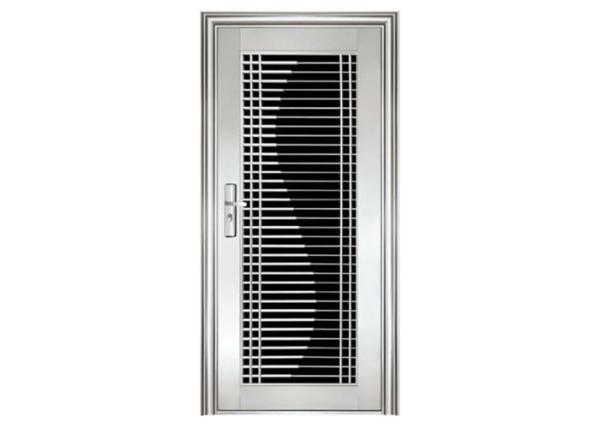 Sound Insulation Stainless Steel Residential Doors / Stainless Steel Exterior Doors