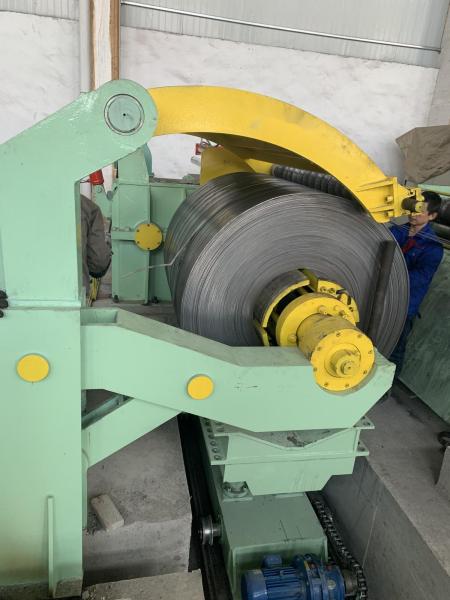 MAZS-(0.3-2) × 1300mm Metal Coil Slitter para material de bobinas: aço carbono, aço inoxidável, chapa galvanizada e assim por diante