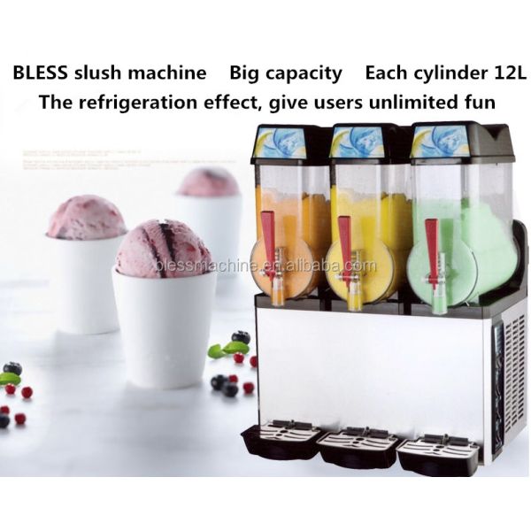 Food Beverage Multifunctional Slush Machine with Low Investment and Super Performance