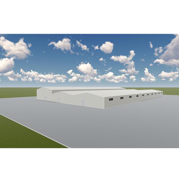 Steel Factory Shed Prefab Steel Shed Office Building Chicken House Poultry Farm Prefab Warehouse