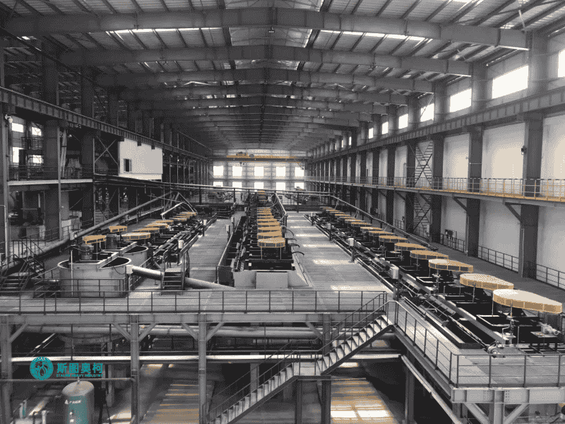 Continuous Working Flotation Separator For Sulfide Ore Concentration