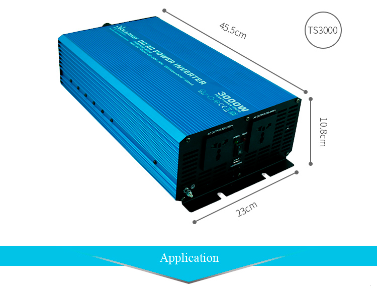 СИД показывает чистый инвертор инвертора 3000W энергии волн синуса солнечный
