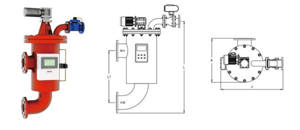 Sistema avançado de filtragem de líquidos para a indústria química/petróleo/água/alimentos RHZQX-F laranja