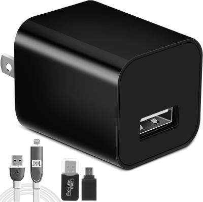 Wall Mount USB Charger Hidden Camera 1080P  Mini Hideable Camera