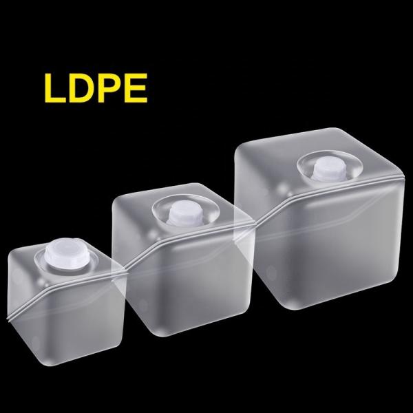 1L 20L LDPE grosse boîte pliante Jerry Can Outdoor sac à eau pour le camping et la randonnée