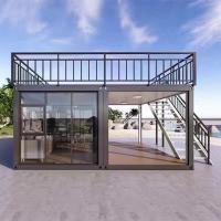 Maison préfabriquée modulaire de 40 pieds avec fenêtres en aluminium