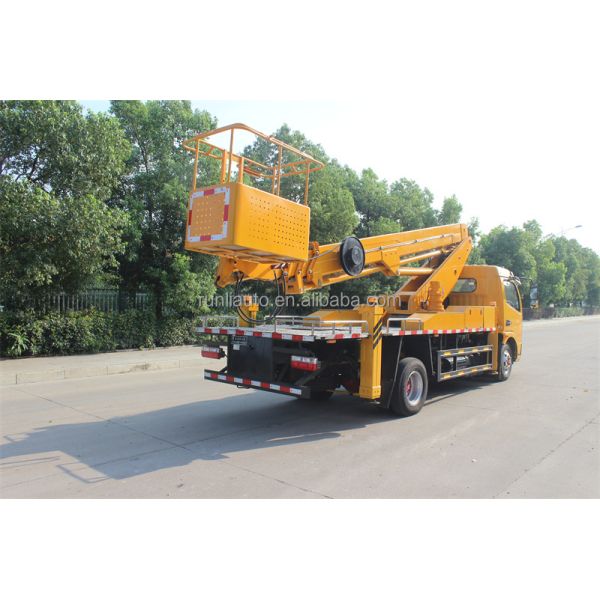 Street Light Maintenance Dongfeng 4x2 Bucket Truck Aerial Working Platform Truck Mounted High Altitude Operation Truck