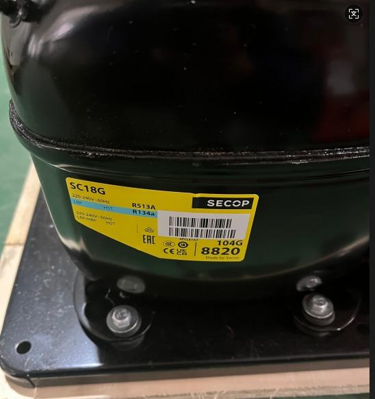 Condensateur refroidi à l'air de 1/4 HP à 1 HP pour réfrigérateur congélateur 220V