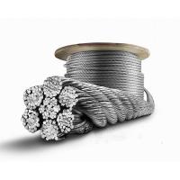 corde du fil d'acier 1770MPa de 6x19+FC 11mm galvanisée et Ungalvanized