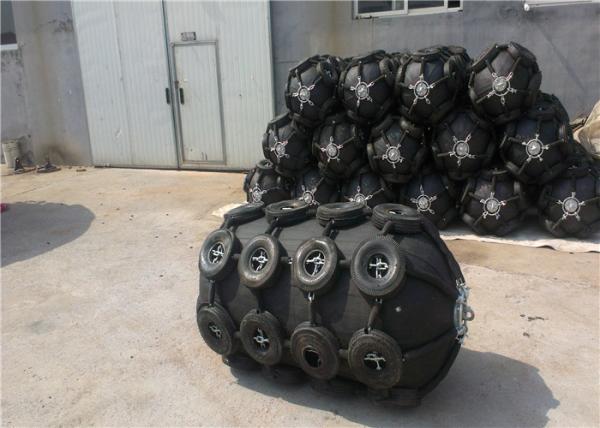 Material de borracha dos pára-choques submarinos altos da tensão do gás para o embarcadouro do navio