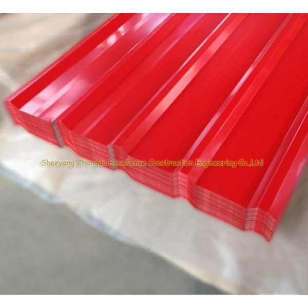 ASTM A755 Galvanized gi Corrugated Metal Roofing Sheets For Walls Roof