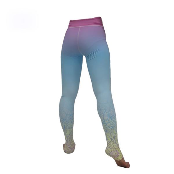 Long Length Female Tight Pants / Lycra Gym Leggings Customized Color