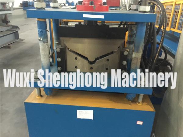 Galvanized Metal Steel Roof Tile Roll Forming Machine For Ridge Cap