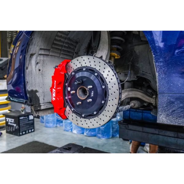 Большой тормозный комплект кованый калибр с пробуренным вентилируемым диском 378x32MM для Infiniti FX35 FX37 FX45 FX50 Q50 Q50L Q50S 2013-2021