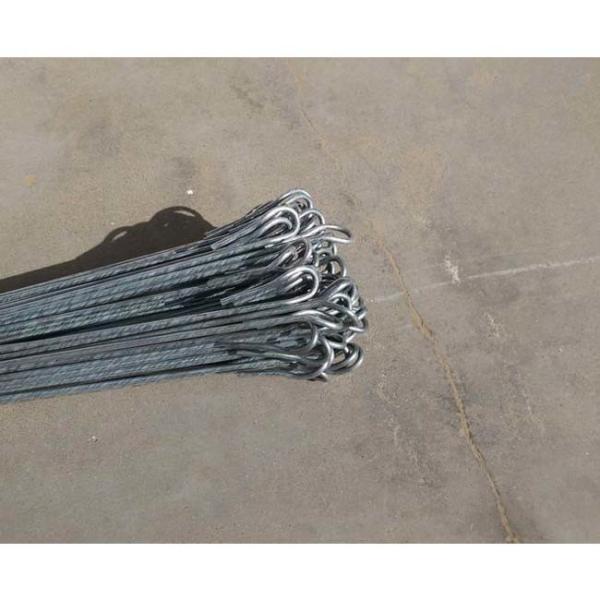 OEM Lock Wire Quick Link Bale Tie 3.66mm X 92 For Tyre Packing