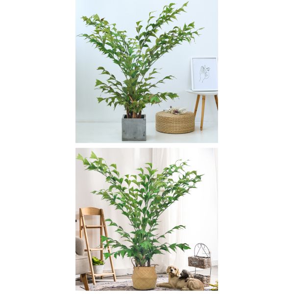 деревья ландшафта 170cm искусственные Fishtail украшение завода крытое никакой мочить