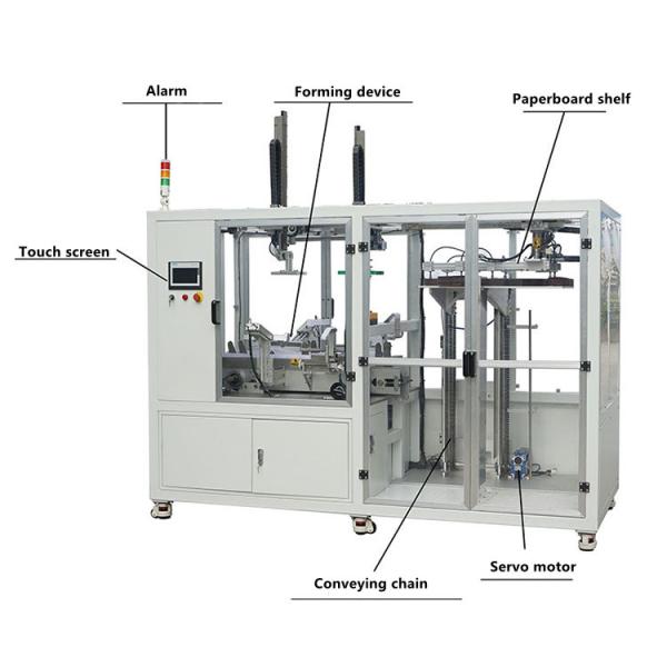 Fully Automatic Aircraft Box Carton Packing Machine Paper Folding Forming
