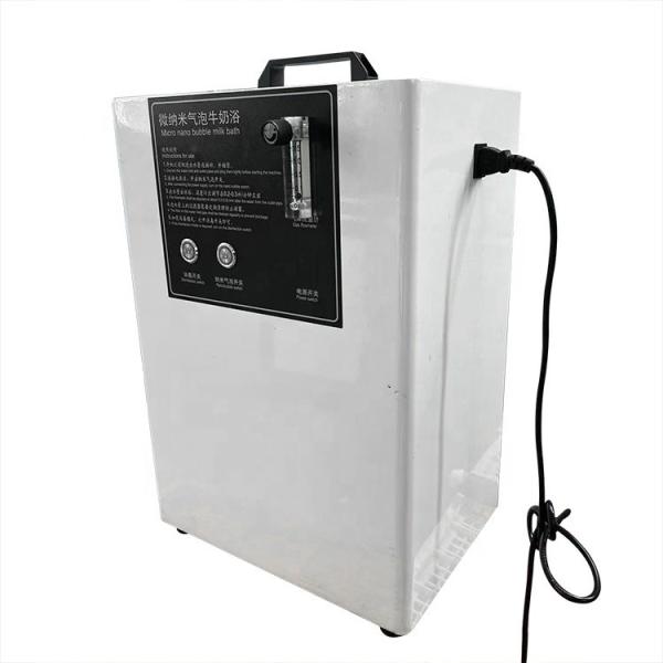 450*220*200 OZ-NM-2023 Machine à nano-bulles pour le traitement du bain de lait à bulles dans les spas laitiers