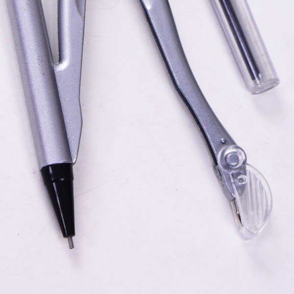 Wholesale school stationery student metal mechanical math compass