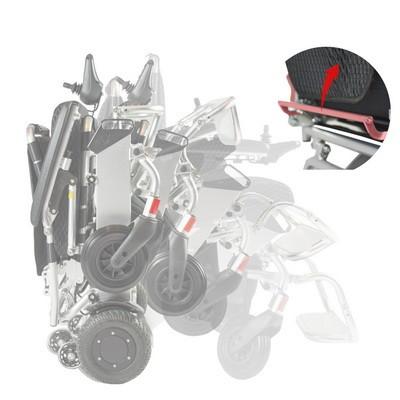 fauteuils roulants électriques de mobilité pliante handicapée de la charge 220.46lb