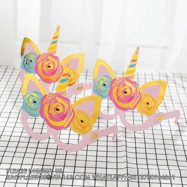 Hot Stamping Unicorn Themed Children'S Birthday Suit Party Supplies Creative Unicorn Party Supplies