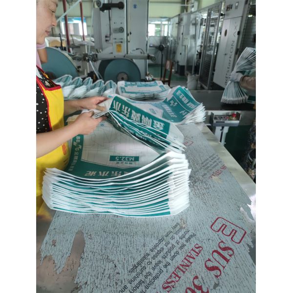 Cement Bag 50KG PP Valve Block Bottom Empty Cement Bag China Manufacture