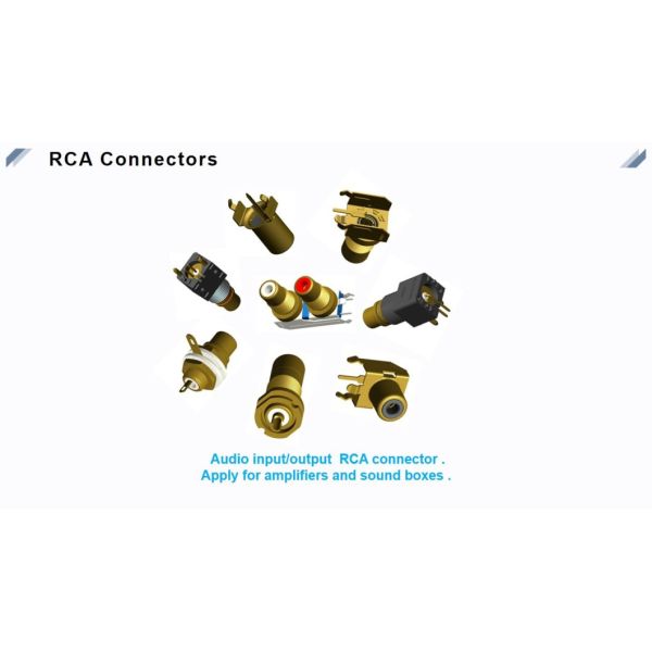 Блок RCA RCA01-006 Джек женский одиночный для передачи видеосигнала
