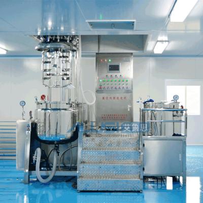 machine de émulsification de crème de homogénisateur de mélangeur d'émulsifiant du vide 300L