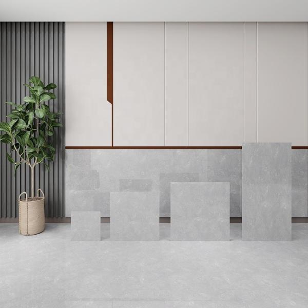 PVC Grey White Marble Floor Stickers 15*92cm Marble Vinyl Tile Stickers