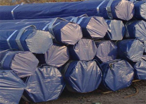 BS1387 Galvanised Steel Round Tube Hydraulic Cylinder With Slit Edge