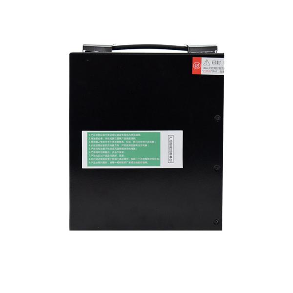 Bateria de 48 V de caminhão de paletes 188*85.5*215.5mm Preta para equipamento de transporte de mercadorias