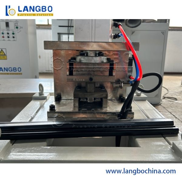 WPC PVC Furniture Board Extruding Machine PVC Skirting Baseboard Plastic Extrusion Production Line