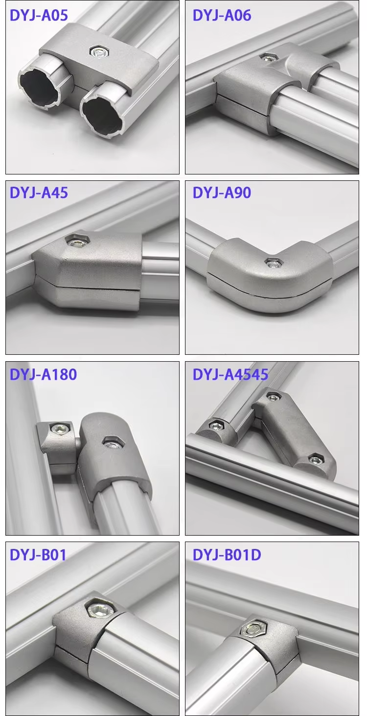 DYJ28-A01 New Generation Industrial Profile Lean Pipe Connector Applied In Workshop And Factory