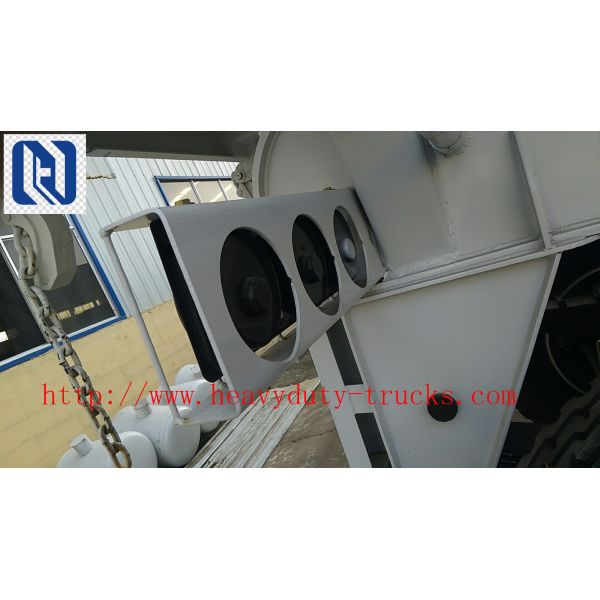 Flatbed Transport Semi Trailer Trucks 2 Axle Four Double Container Trailer