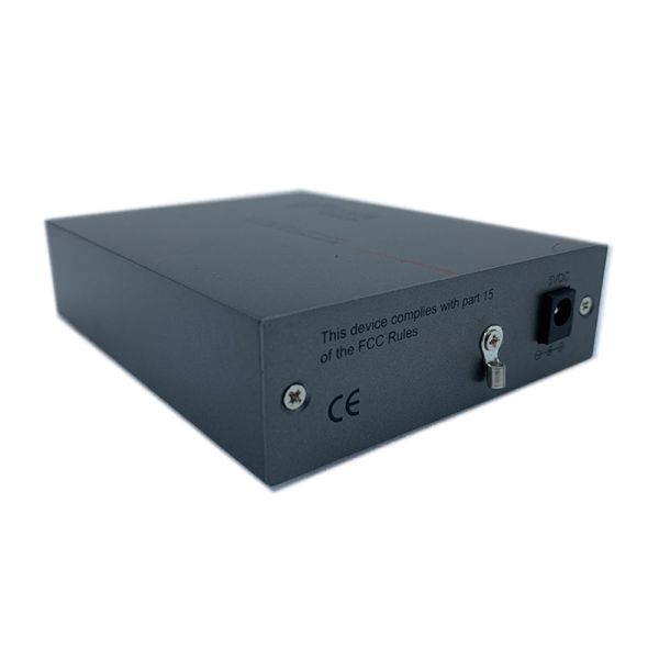 Гигабитное неуправляемое волоконно-оптическое Ethernet-медиа-конвертер SFP слот DC5V с установкой на стойке