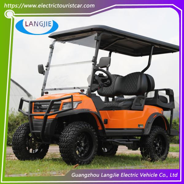 48V Electric Club Car 4 Seats Golf Buggy With CE Street Legal For Customer Satisfaction