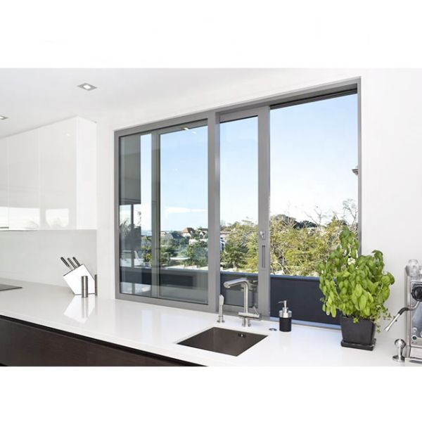 Horizontal  2.0mm Profile Aluminium Sliding Windows