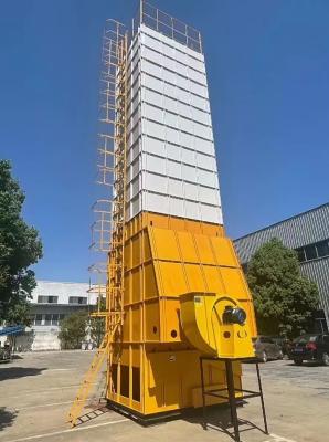 Secador de grãos de fluxo misto com fluxo de ar axial / centrífugo para secagem eficiente