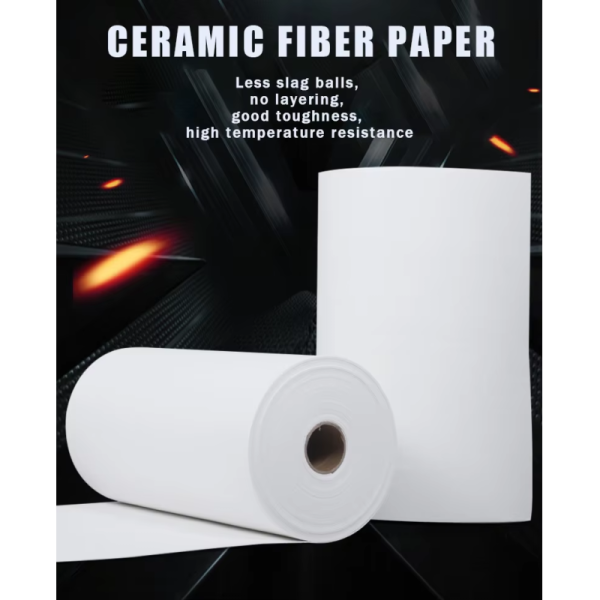 Ceramic Fiber Paper – High-Temperature Insulation up to 1430°C with Low Thermal Conductivity