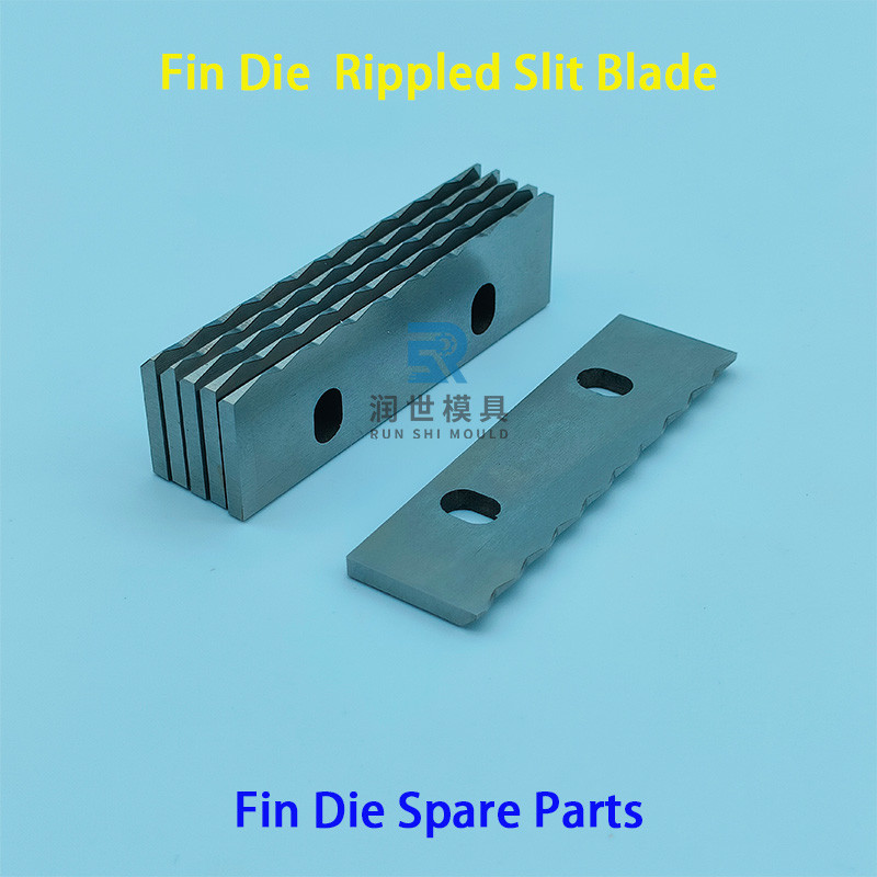 HAP40 ASP30 Fin Die Spare Parts Lower Rippled Slit Blade For Fin Die 1/4 3/8 1/2 5/8 Cutting Copper Foil