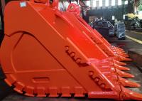 Devoir en acier portable de haute résistance de Rock Bucket Heavy d'excavatrice pour PC330 HD1430 EX300 SH300